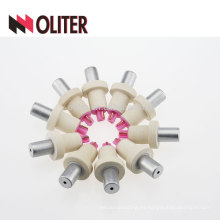 Termopar de platino de rodio de respuesta rápida desechable rápido OLITER (tipo s / b / r) con punta 604 para acero fundido